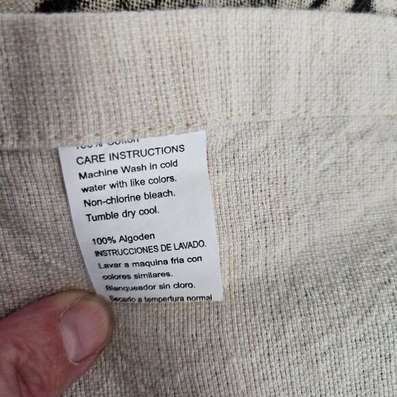 Skeleton Skull Table Runner Beige Black Top Hat Mustache Spider Gothic 67"x13" - Picture 10 of 11